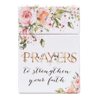 Prayers to Strengthen Your Faith, Inspirational Scripture Cards to Keep or Share (Boxes of Blessings)