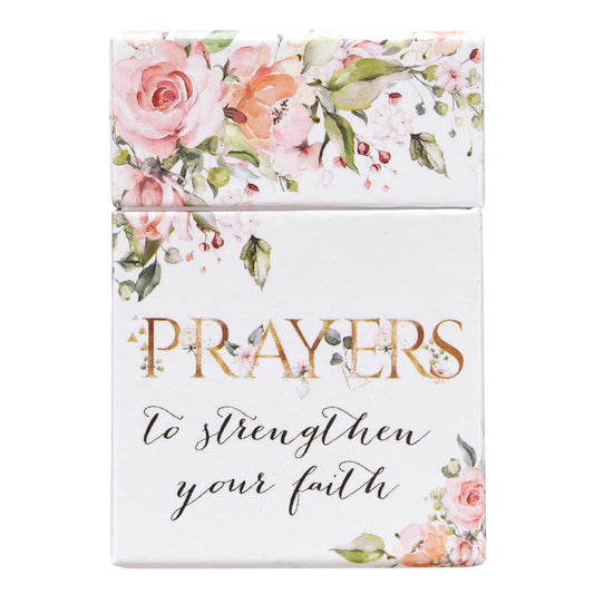 Prayers to Strengthen Your Faith, Inspirational Scripture Cards to Keep or Share (Boxes of Blessings)